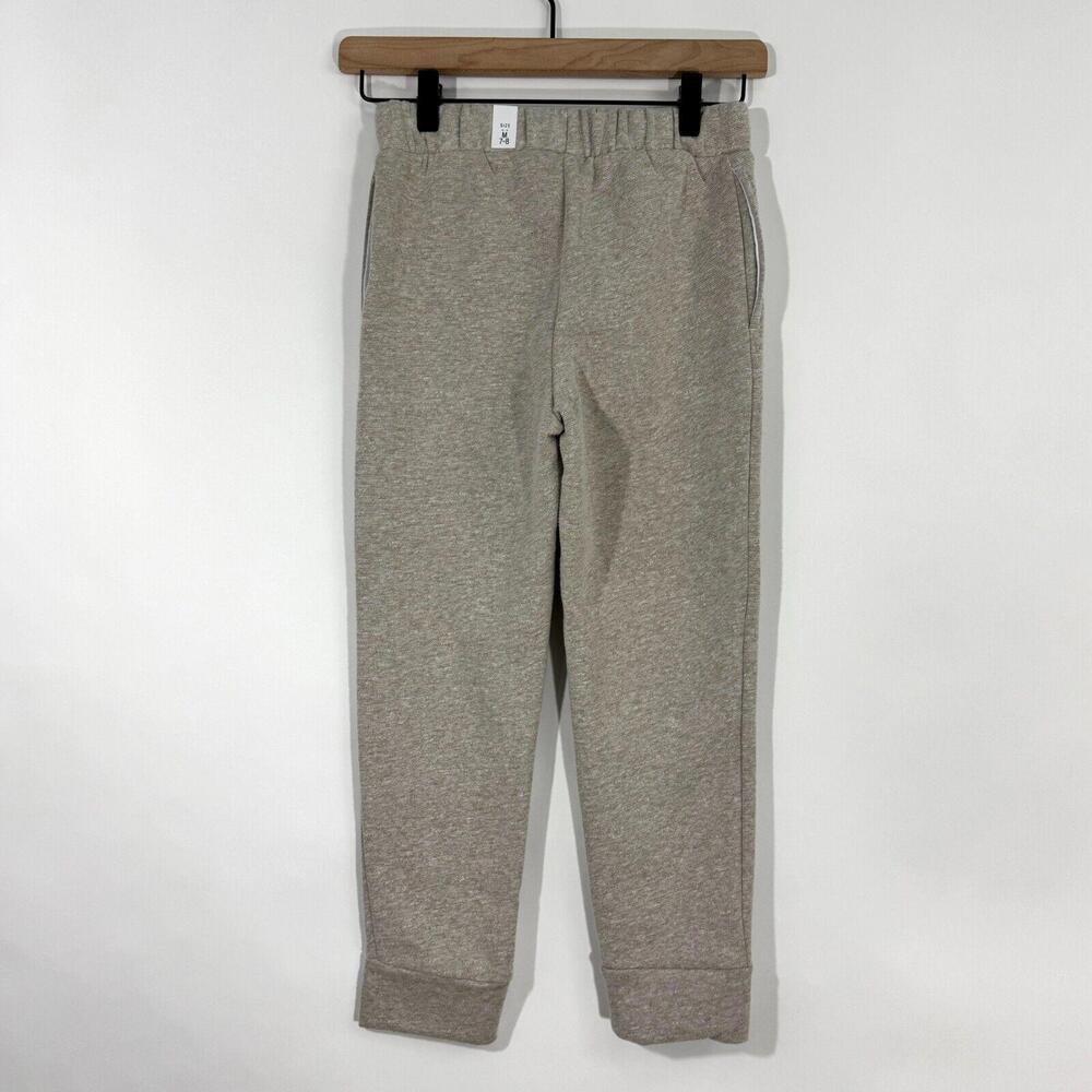 The Children’s Place Boy’s Size Medium 7/8 Beige Brown Fleece Jogger Pants New - Picture 5 of 6